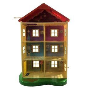 Peppa Pig Lights & Sounds Family Home Feature Playset House 17 Fig Furniture 23x